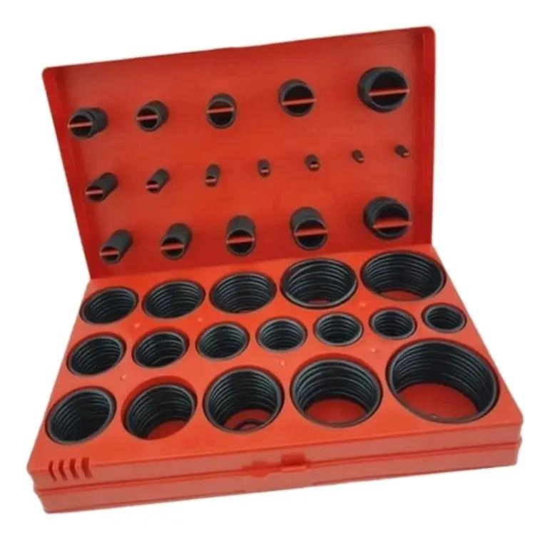 KIT DE O-RINGS UNIVERSAL DE 419 PIEZAS PARA USOS VARIADOS - 1