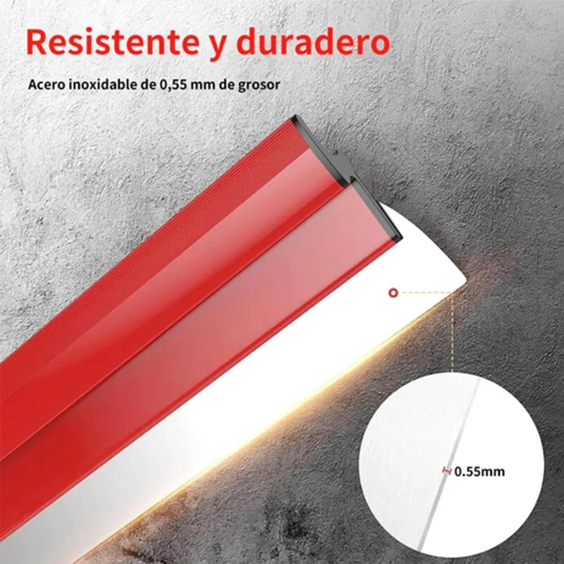 ALISADOR FLEXIBLE DE ACERO INOXIDABLE PARA MASILLA DE 60 CM - 6