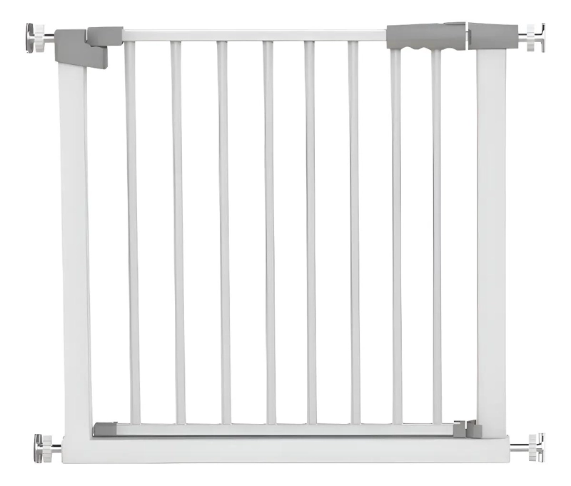 PUERTA DE SEGURIDAD AJUSTABLE PARA BEBE S Y MASCOTAS - 1