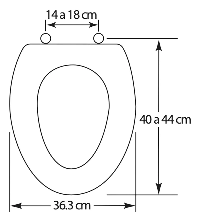 ASIENTO PARA WC REDONDO ANTIBACTERIAL DE UREA CORALINK - 4