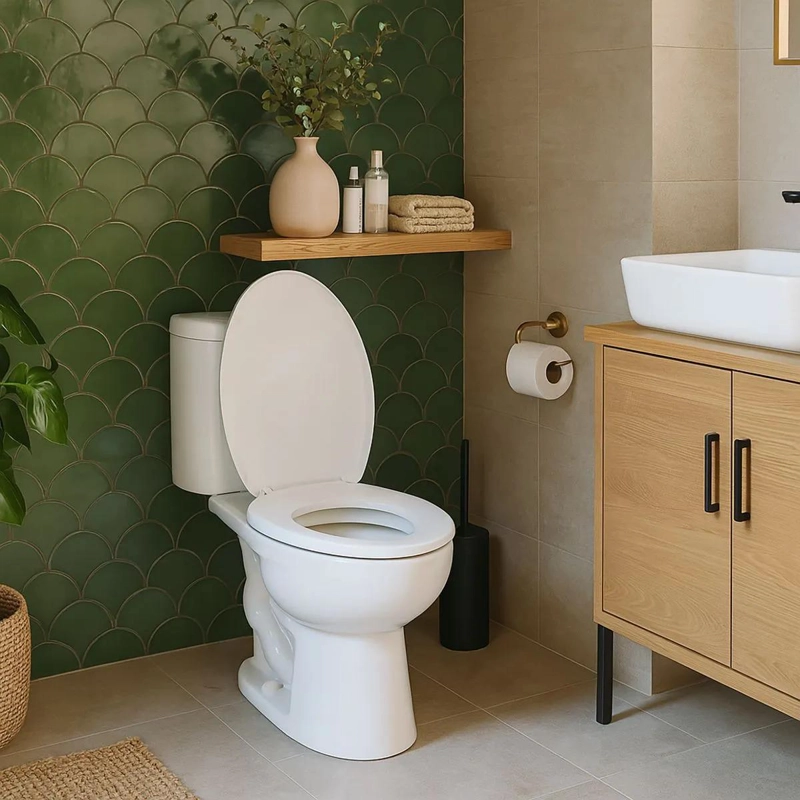 ASIENTO REDONDO DE RESINA CON CIERRE SUAVE Y ANTIBACTERIAL - 9