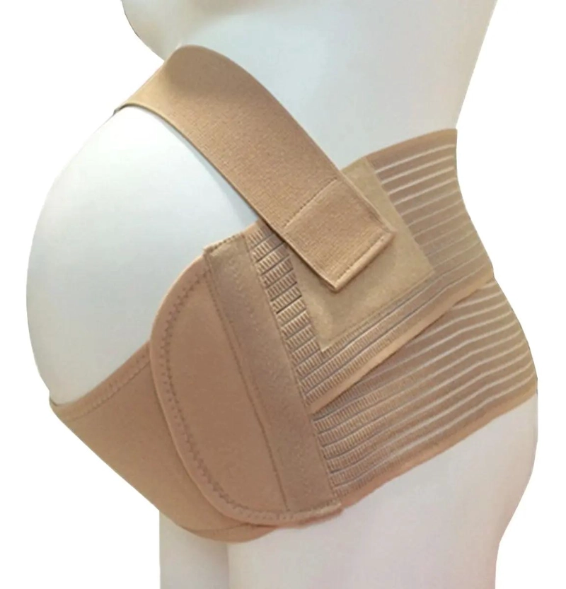 FAJA MATERNAL AJUSTABLE PARA SOPORTE PRENATAL CON 3 BANDAS - 2