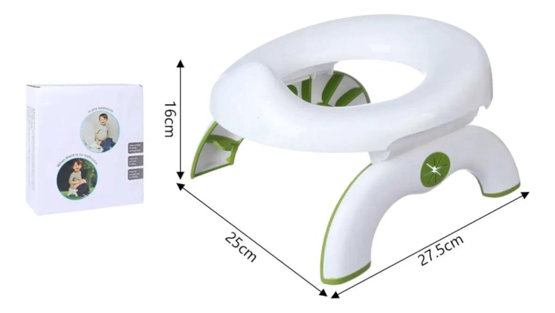 ASIENTO INODORO PORTATIL PLEGABLE PARA NIÑOS - 2
