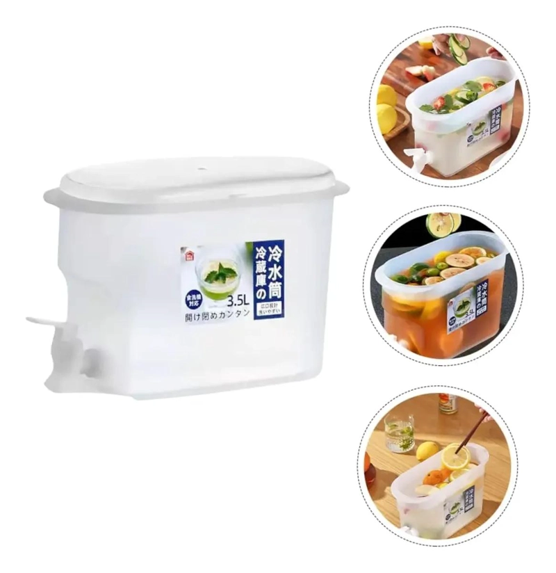 DISPENSADOR DE BEBIDAS FRIAS CON GRIFO DE 3,5 LITROS - 4