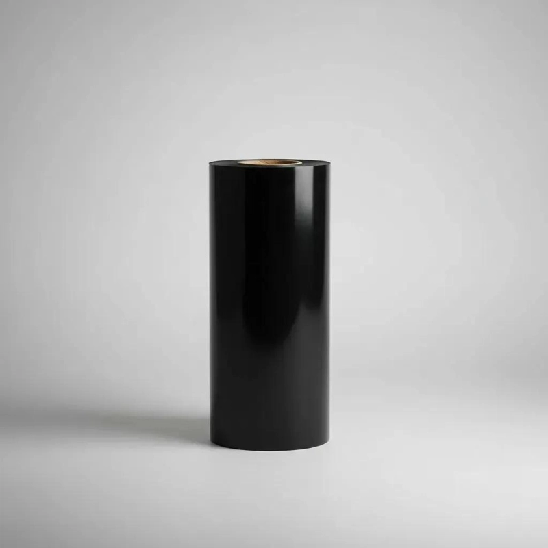 VINILO ADHESIVO DECORATIVO BRILLANTE 30 CM X 5 METROS COLOR NEGRO - 7