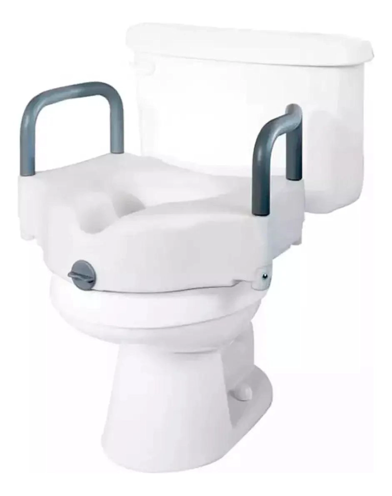 ALZA BAÑO ELEVADOR CON APOYA BRAZOS PARA MAYOR COMODIDAD - 1