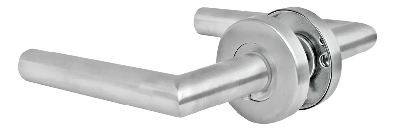 CERRADURA CON MANILLA PARA BAÑO Y DORMITORIO ACERO INOXIDABLE - 2
