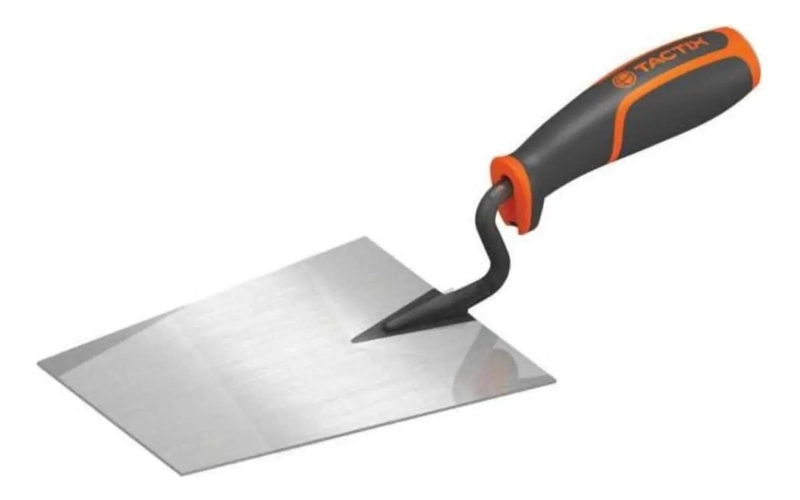 PLANA DE ACERO INOXIDABLE CON MANGO ANTIDESLIZANTE DE 178 MM - 1