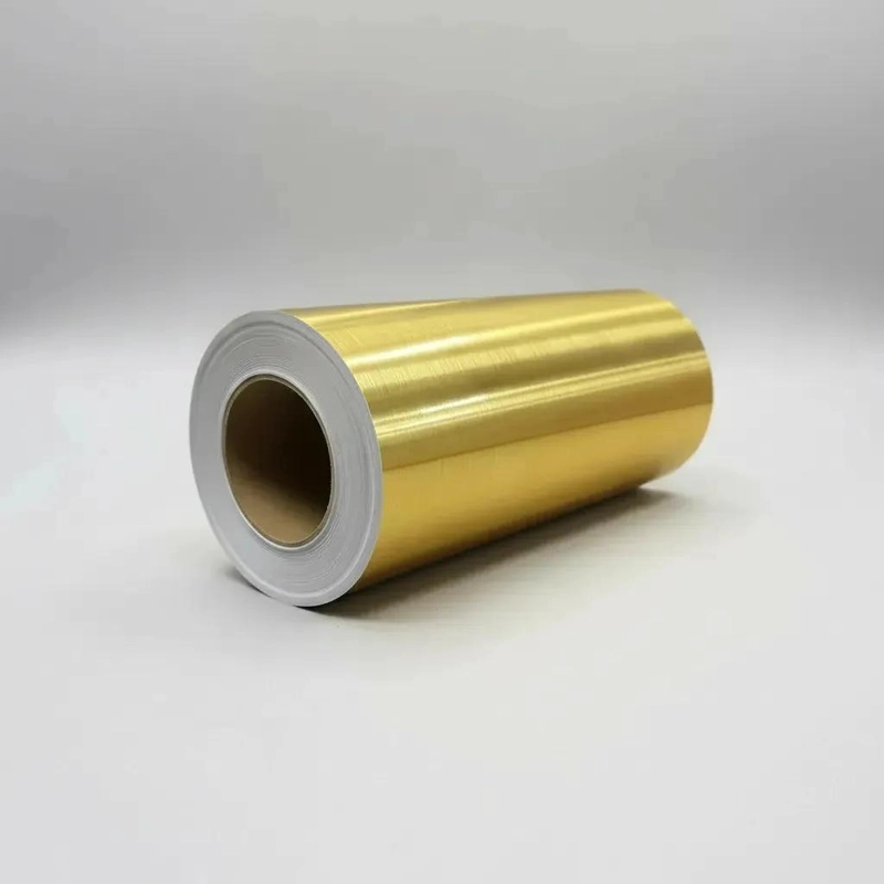 VINILO ADHESIVO DECORATIVO DORADO CEPILLADO 30 CM X 5 M - 4