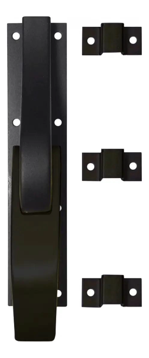 ESPANOLETA EXTRA FUERTE PARA PORTONES CON PORTA CANDADO - 1