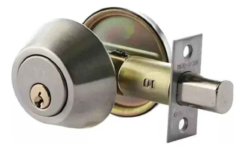 CERROJO SIMPLE AJUSTABLE PARA PUERTAS DE SEGURIDAD - 1