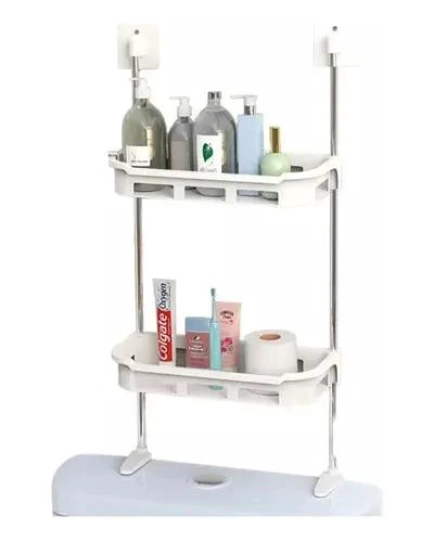 ESTANTE ESQUINERO ORGANIZADOR DE 3 NIVELES PARA BAÑO Y COCINA - 1