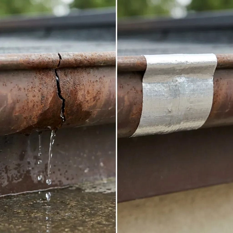 CINTA BUTILO IMPERMEABLE PARA REPARACION DE TECHOS Y GOTERAS - 6