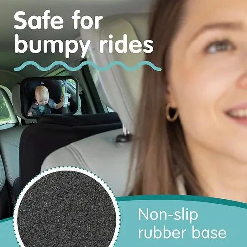 ESPEJO RETROVISOR AJUSTABLE PARA SEGURIDAD DE BEBE S EN AUTO - 6