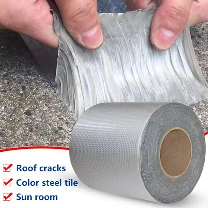 CINTA SELLADORA DE ALUMINIO BUTILICA PARA REPARACIONES 10CMX5M - 5