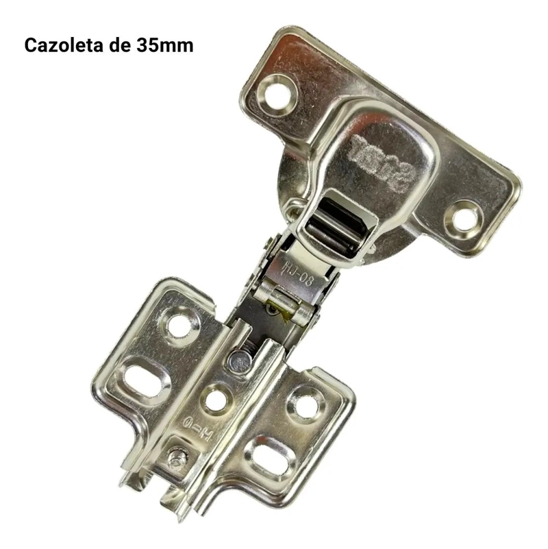 BISAGRAS RECTAS CON RETE N PARA PUERTAS DE GABINETES 35MM - 2