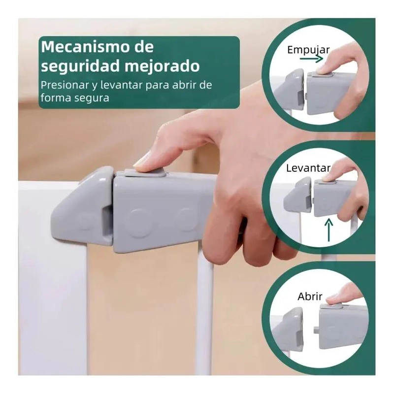 REJA DE SEGURIDAD PARA ESCALERA Y PUERTA 104-111 CM - 4