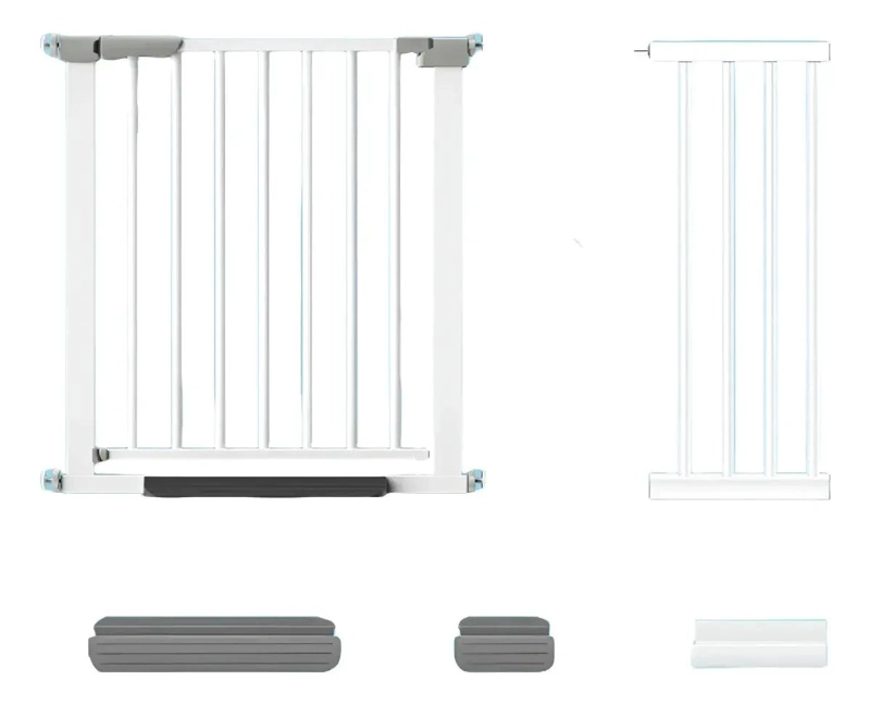 REJA DE SEGURIDAD AJUSTABLE PARA ESCALERA Y PUERTA 104-111 CM - 1