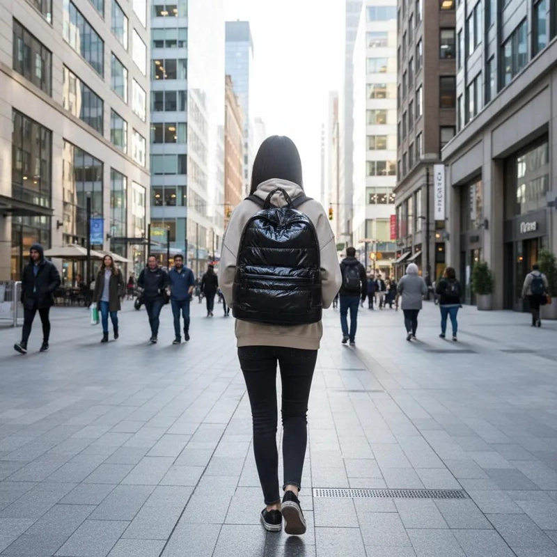 MOCHILA URBANA IMPERMEABLE DE GRAN CAPACIDAD Y DISEÑO MODERNO - 4