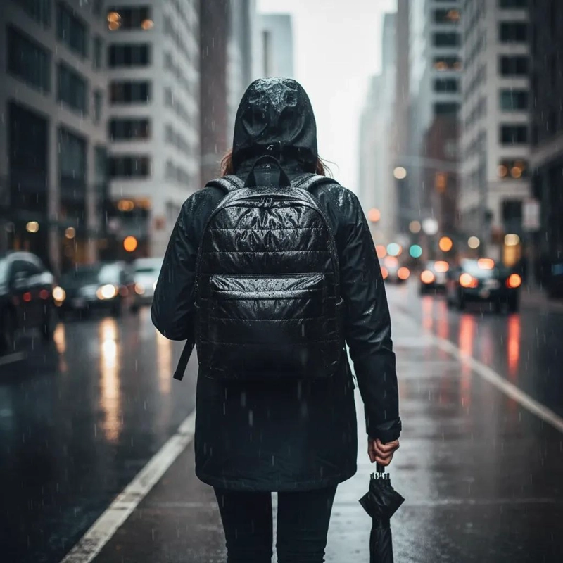 MOCHILA URBANA IMPERMEABLE DE GRAN CAPACIDAD Y DISEÑO MODERNO - 6