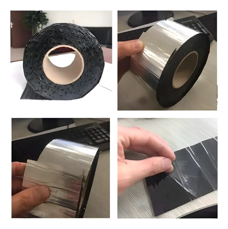 CINTA SELLADOR IMPERMEABLE 10CM X 5MT PARA TECHOS Y REPARACIONES - 3