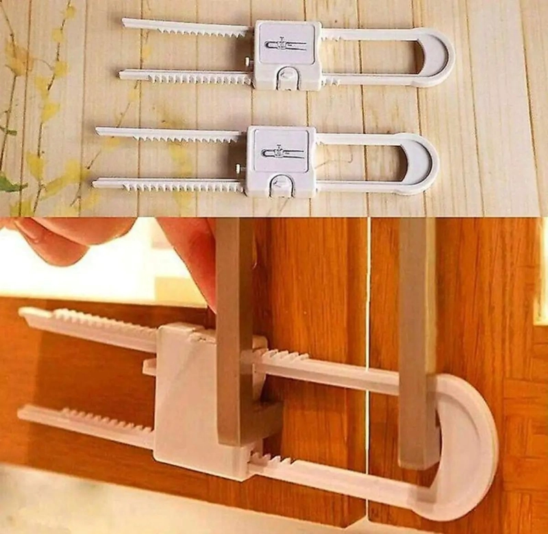 KIT DE 2 CERRADURAS DE SEGURIDAD PARA PUERTAS DE ARMARIO - 5