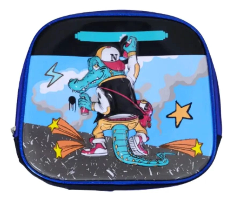 MOCHILA ESCOLAR DESMONTABLE CON RUEDAS Y SET DE LONCHERA - 3