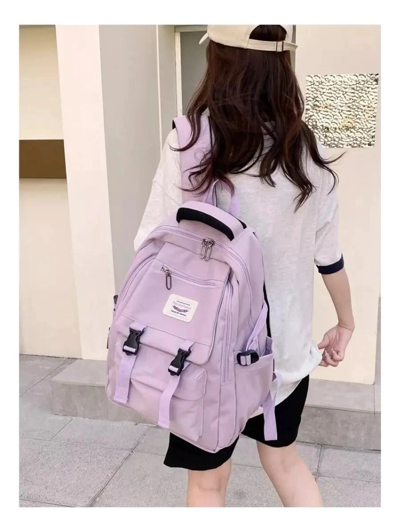 MOCHILA ESCOLAR JUVENIL IMPERMEABLE 40 LITROS CON COMPARTIMENTOS - 3