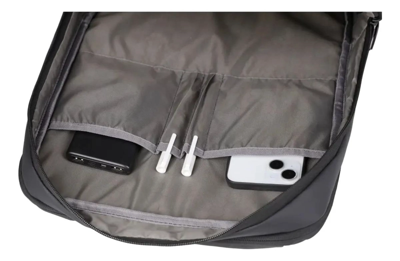 MOCHILA EJECUTIVA IMPERMEABLE CON COMPARTIMENTO PARA LAPTOP - 3