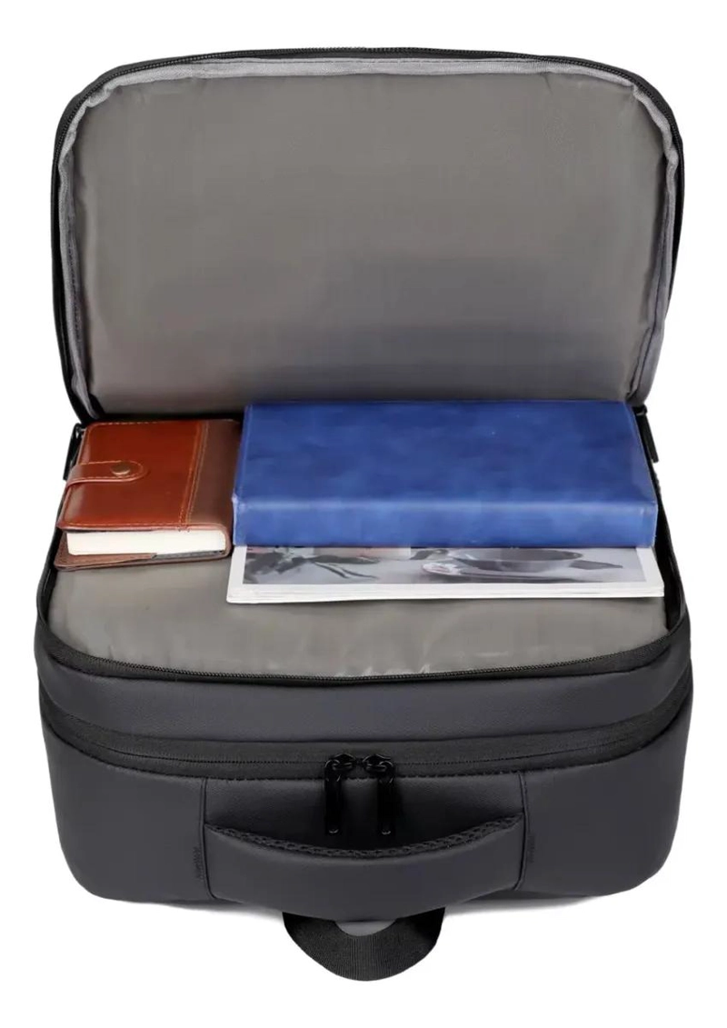 MOCHILA EJECUTIVA IMPERMEABLE CON COMPARTIMENTO PARA LAPTOP - 4