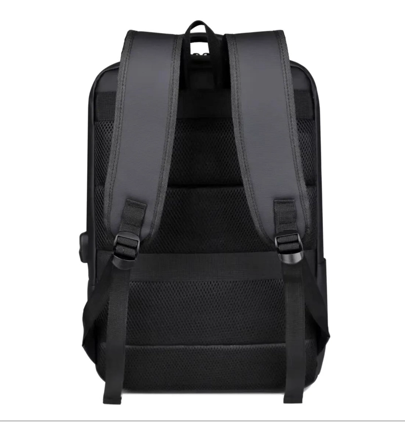 MOCHILA EJECUTIVA IMPERMEABLE CON COMPARTIMENTO PARA LAPTOP - 6