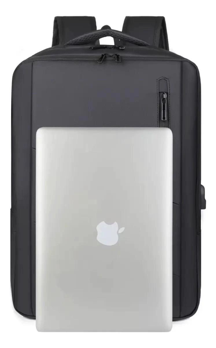 MOCHILA EJECUTIVA IMPERMEABLE CON COMPARTIMENTO PARA LAPTOP - 7
