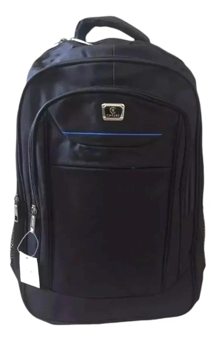 MOCHILA EJECUTIVA IMPERMEABLE PARA NOTEBOOK CON COMPARTIMENTOS - 4
