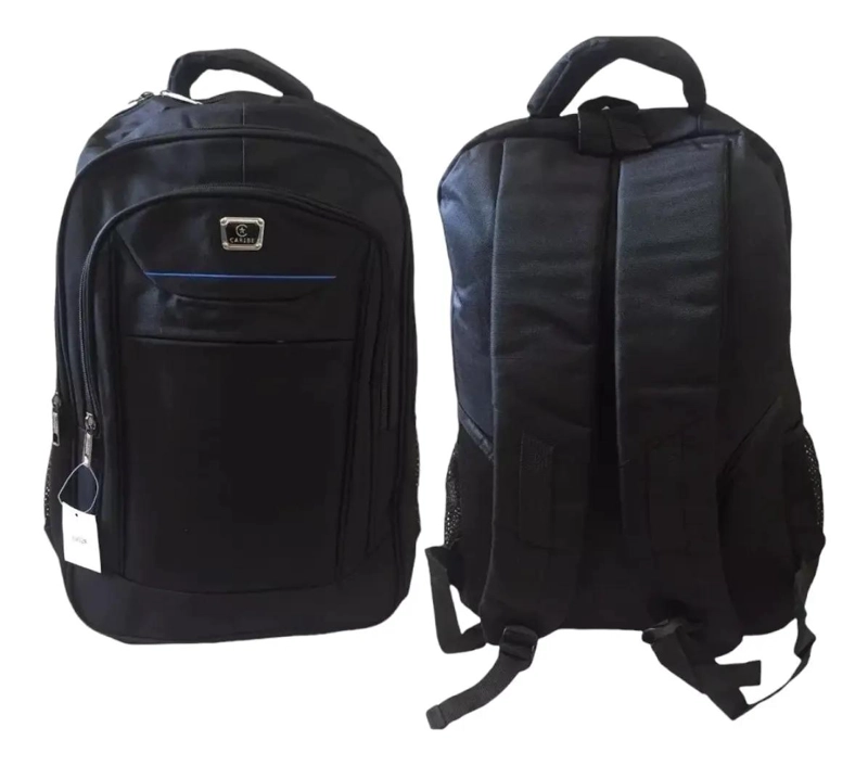 MOCHILA EJECUTIVA IMPERMEABLE PARA NOTEBOOK CON COMPARTIMENTOS - 6