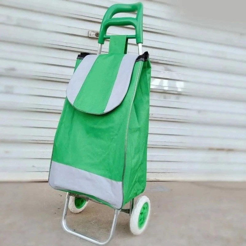 CARRO DE COMPRAS MULTIFUNCIONAL CON RUEDAS RESISTENTES - 5