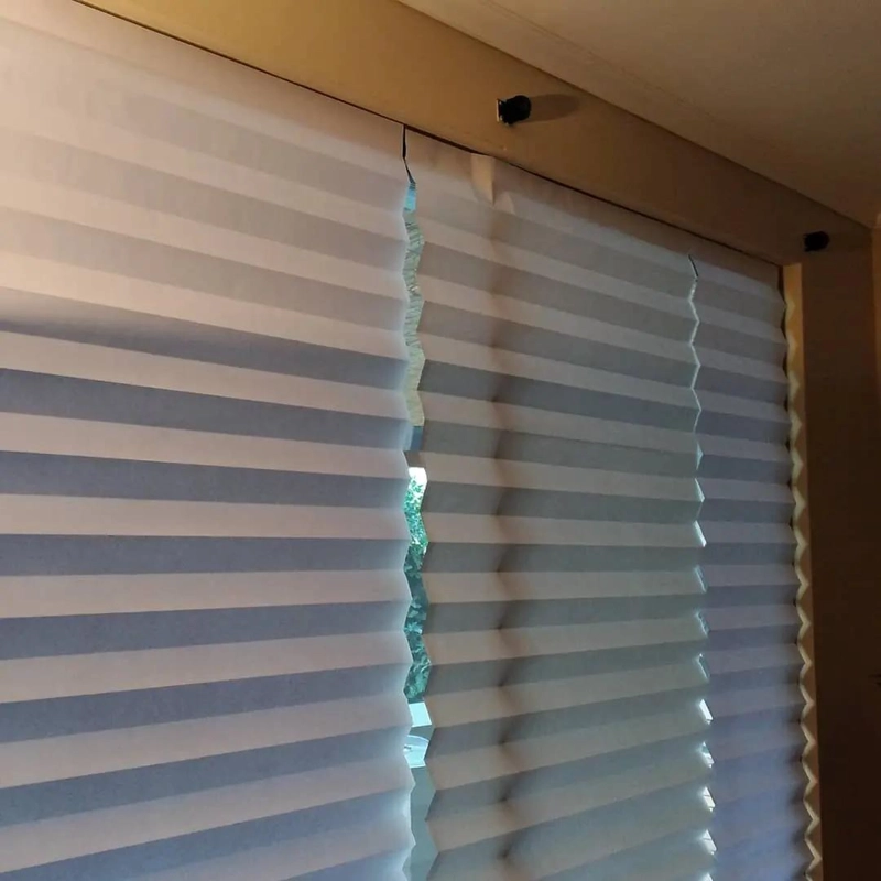 CORTINAS PLISADAS DE PAPEL PACK DE 6 UNIDADES 90X220CM - 1