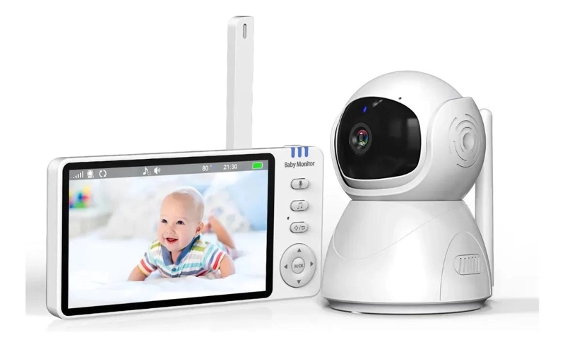 MONITOR DE BEBE S CON VISION NOCTURNA Y SENSOR DE TEMPERATURA - 5