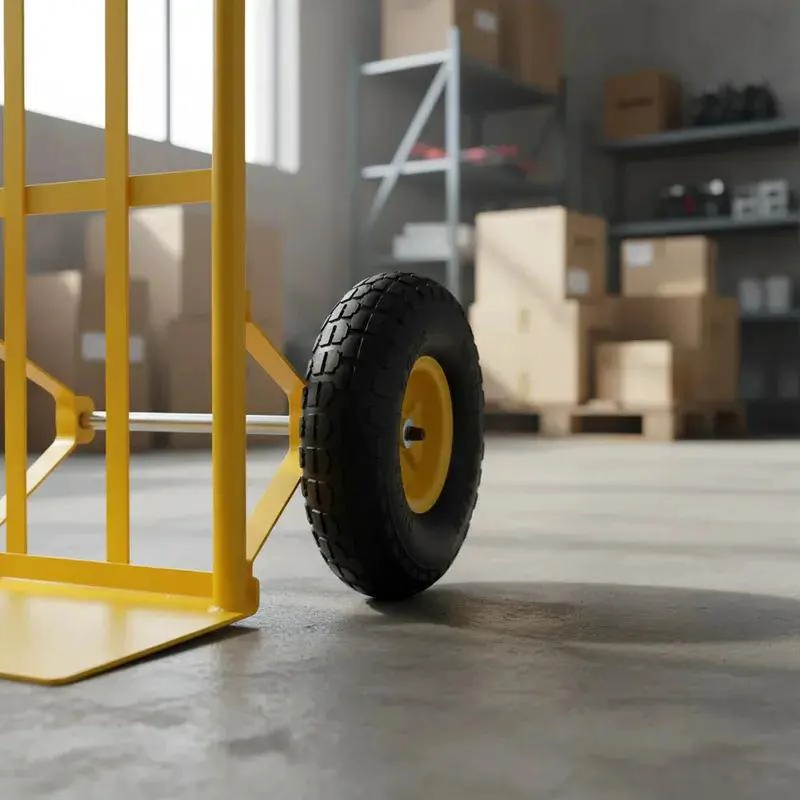 CARRO DE MANO DE ACERO PARA CARGAS DE HASTA 200 KG - 4