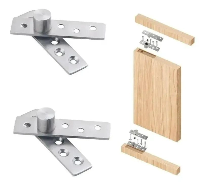 BISAGRA PIVOTANTE OCULTA GIRATORIA PARA PUERTAS Y PANTALLAS - 2