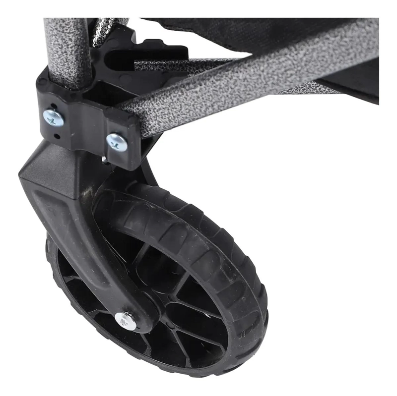 CARRO DE MANO PLEGABLE PARA COMPRAS Y CAMPING CON 4 RUEDAS - 3