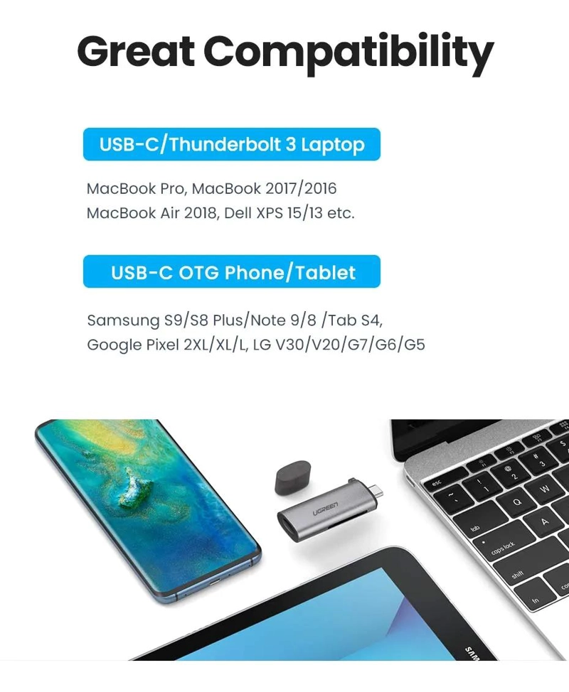 LECTOR MULTI-TARJETA USB-C 3.1 PARA SD Y MICROSD - 4