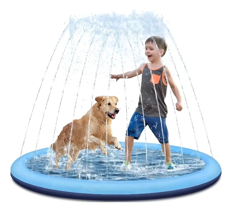 PISCINA PLEGABLE XL 170 CM PARA NIÑOS Y MASCOTAS - 1