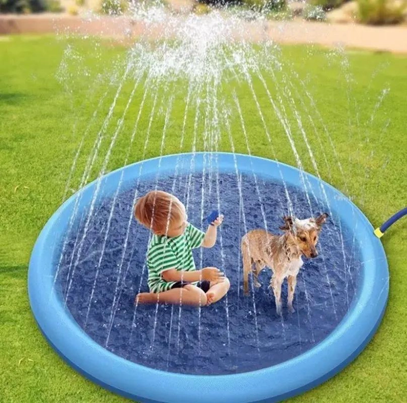 PISCINA PLEGABLE XL 170 CM PARA NIÑOS Y MASCOTAS - 5