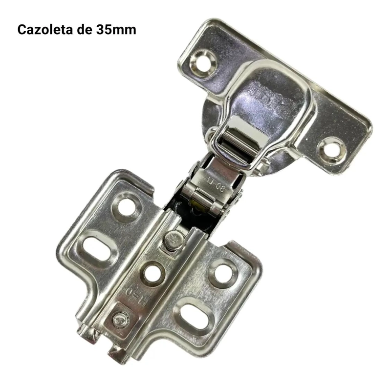 BISAGRA CURVA CON RETE N PARA GABINETES 35MM 250 PARES - 2
