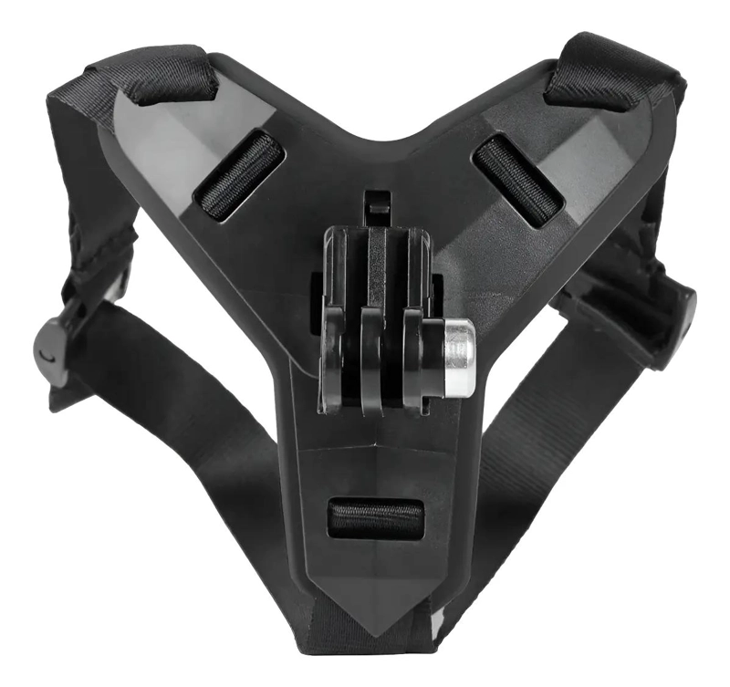 SOPORTE DE BARBILLA PARA CASCO DE MOTO Y CAMARA DE ACCION - 1