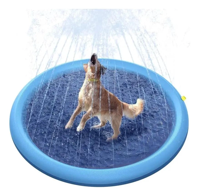 PISCINA INFLABLE PARA NIÑOS Y MASCOTAS DE 100 CM - 7