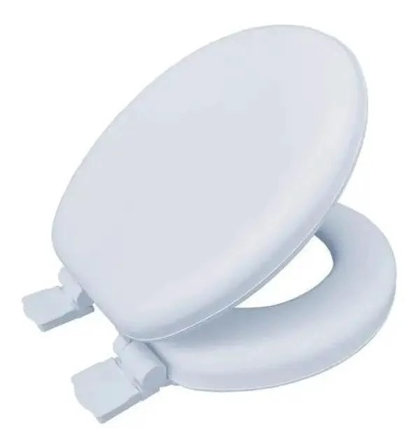 ASIENTO ACOLCHADO PARA INODORO UNIVERSAL CON DISEÑO COLORIDO - 2