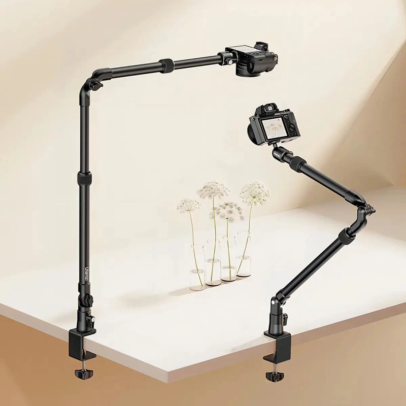 SOPORTE DE ESCRITORIO AJUSTABLE PARA CAMARAS Y SMARTPHONES - 5