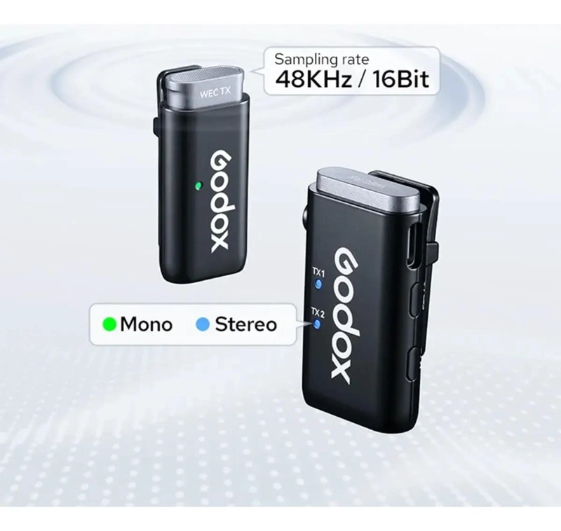 MICROFONO INALAMBRICO COMPACTO CON CALIDAD DE SONIDO SUPERIOR - 7