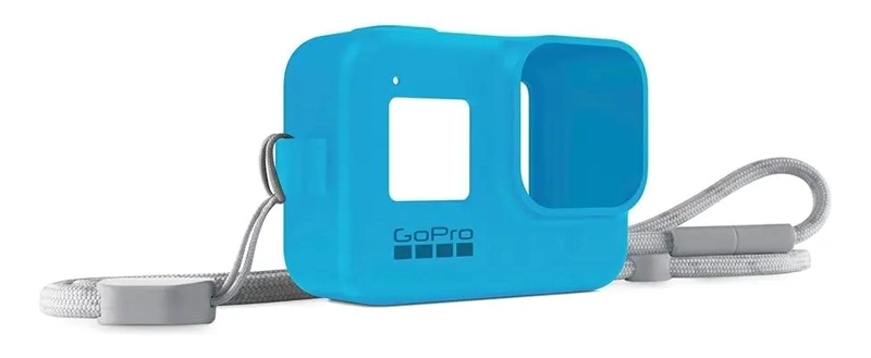FUNDA PROTECTORA SILICONA PARA CAMARA AZUL - 4